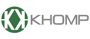 Khomp's logos