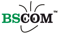 Bscom's logos