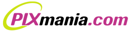 Pixmania's logos