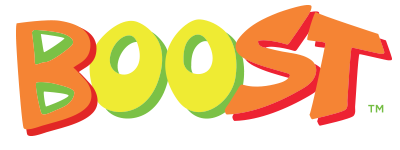 Boost Juice Bars UK's logos