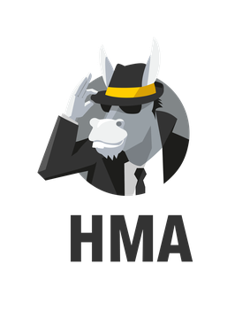 HMA VPN's logos