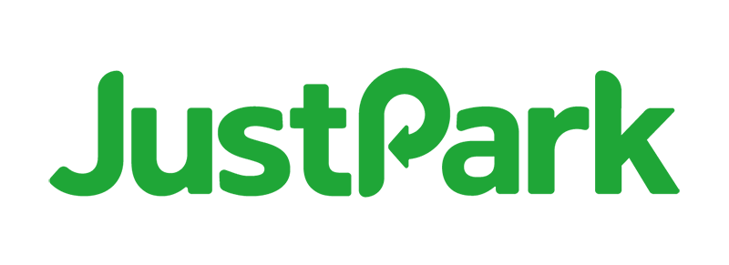 JustPark's logos