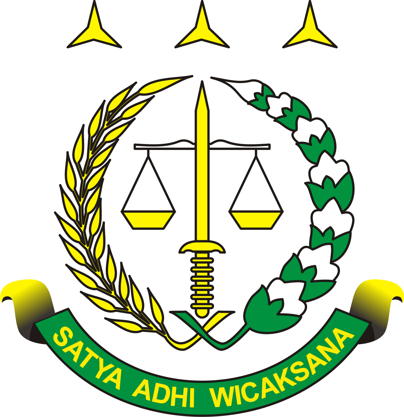 Kejaksaan RI's logos