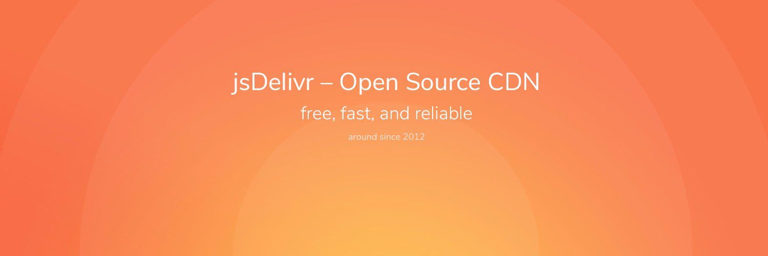 jsDelivr CDN's images