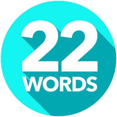 22 Words's brand icon