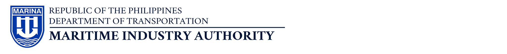 Maritime Industry Authority's logos