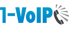 1 VoIP's logos