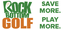 Rock Bottom Golf's logos