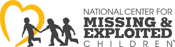 National Center for Missing & Exploited Children's logos