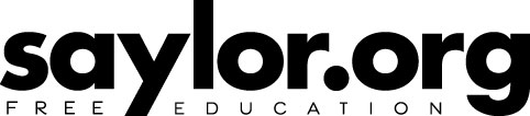 Saylor Academy's logos